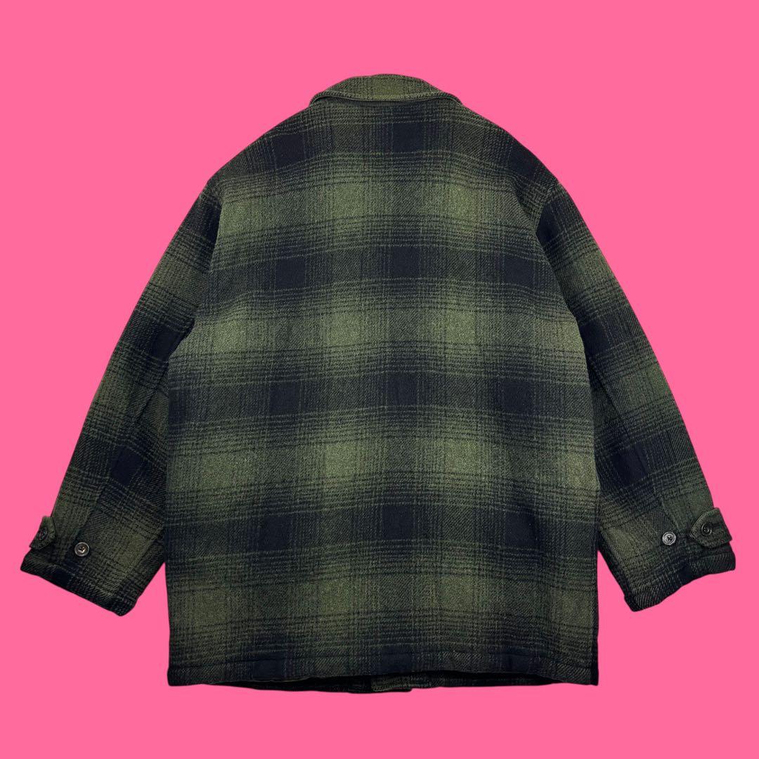 90s〜00s Banana Republic ウール マッキーノコート L