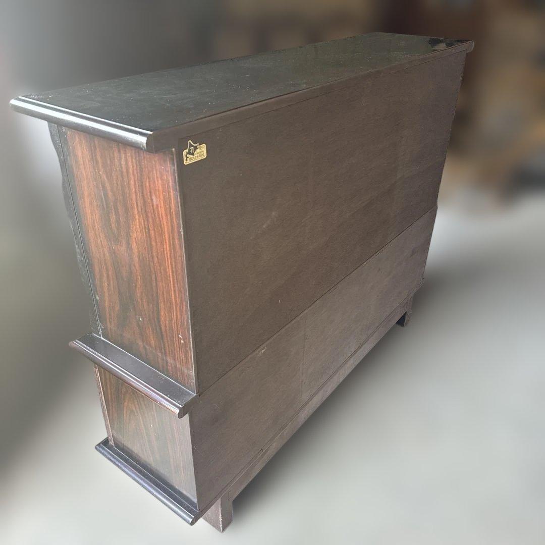 和風引戸棚　木製　茶箪笥　食器棚　小物入れ　収納棚　昭和レトロ