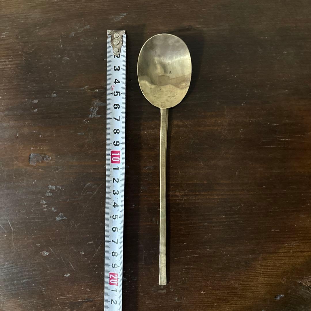 李朝スッカラ5点　(g229)韓国スプーン.アンティーク.ヴィンテージ.古道具