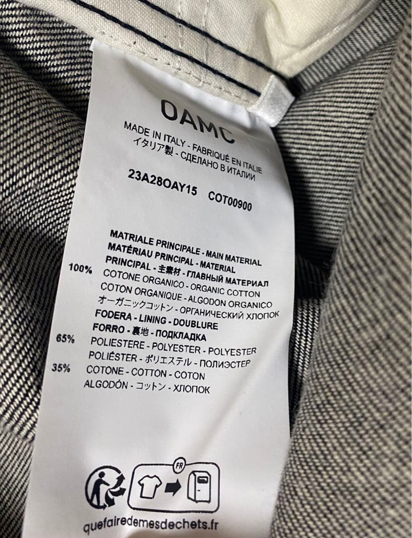 OAMC 23aw DENALI Relaxed Jeansデニムパンツ