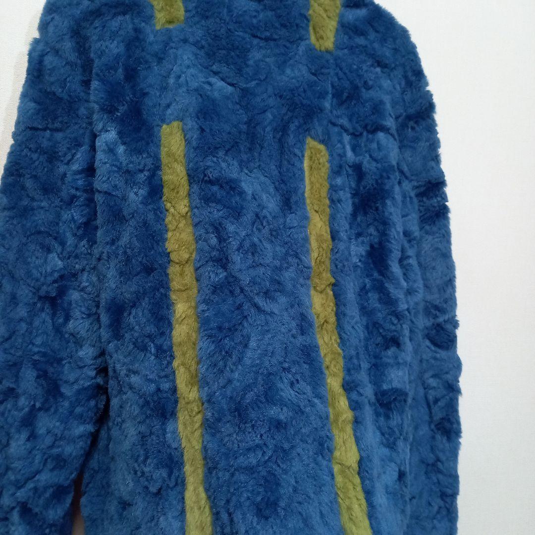 極美品 SHANTii フェイクファー ピーコート M 毛皮 ファーコート