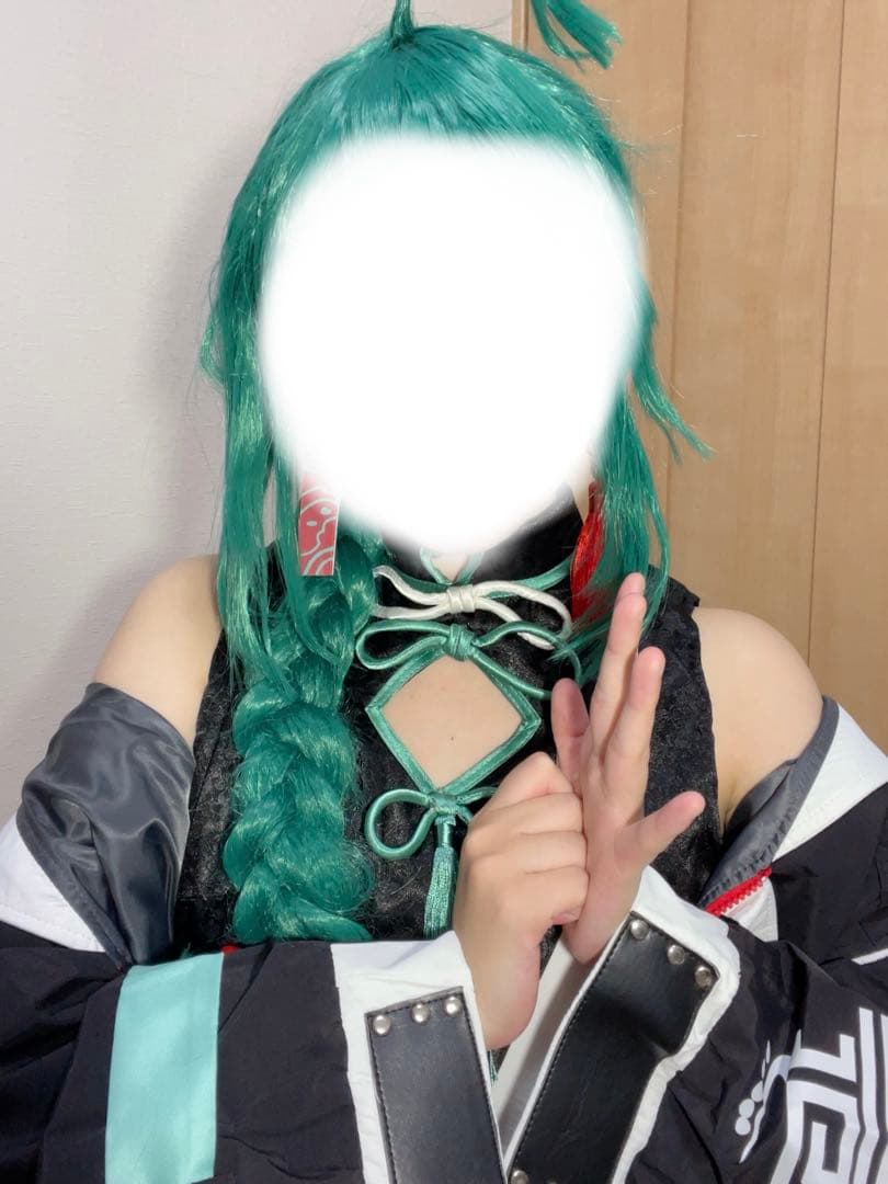 【雪見だいふく出品】にじさんじ 緑仙 チャイナストリート コス 中華風