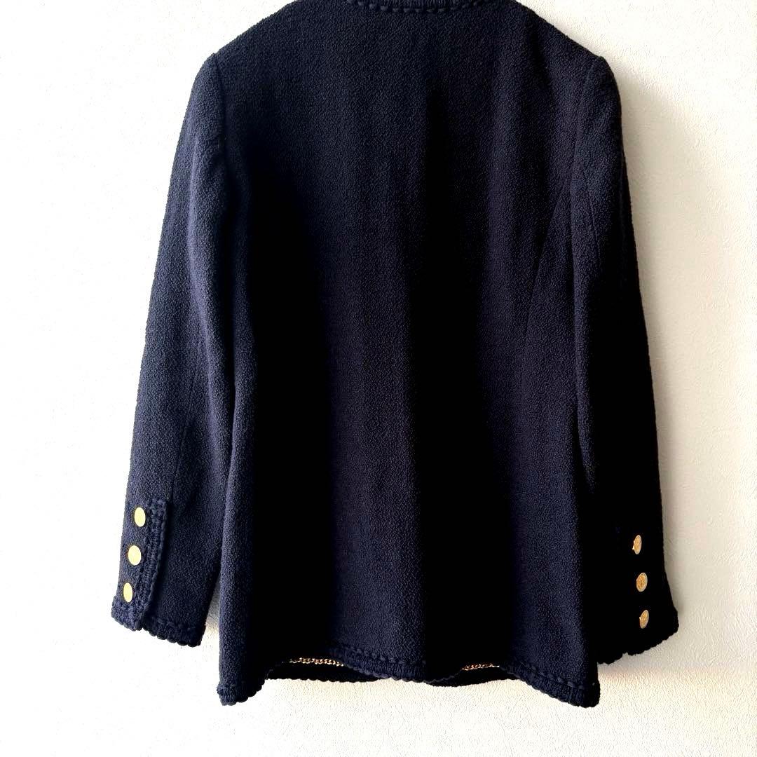 美品✨MUSE de Deuxieme Classeノーカラーツイードジャケット