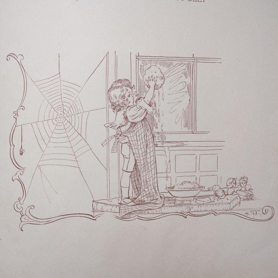 超稀少モードハンフリー 児童書 洋書古書 絵本 ヴンテージ ヴィクトリアン