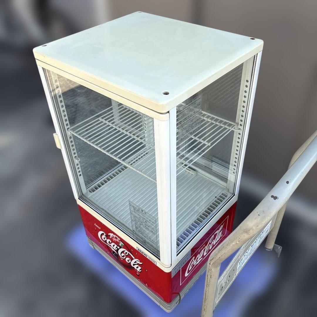 a*】様 Coca-Cola SANYO 冷蔵ショーケース SMR-S K72F