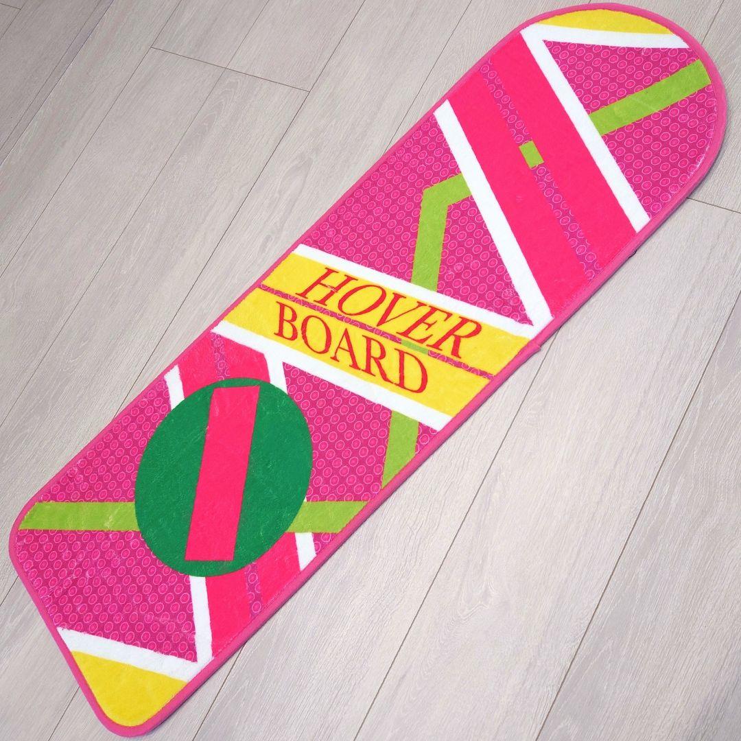 希少 ラスト バックトゥザフューチャー ホバーボード スケート ラグ マット