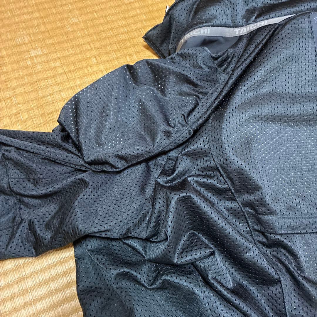 ものたろうTAICHI バイクジャケット XXL ブラック　エアーパーカー