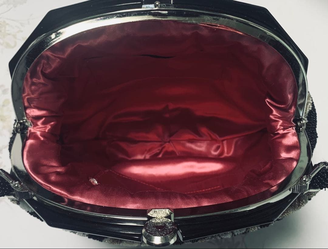 創ビーズ 和装 レトロ アンティーク バック