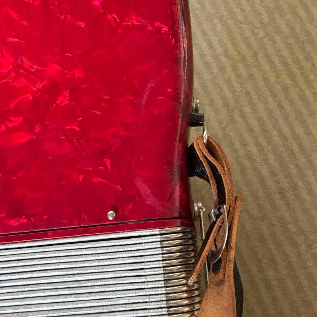 YAMAHA SOPRANO 32 アコーディオン 赤