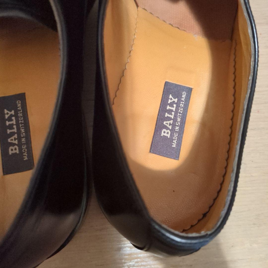 【美品】ヴィンテージ BALLY 内羽根 高級ストレートチップ