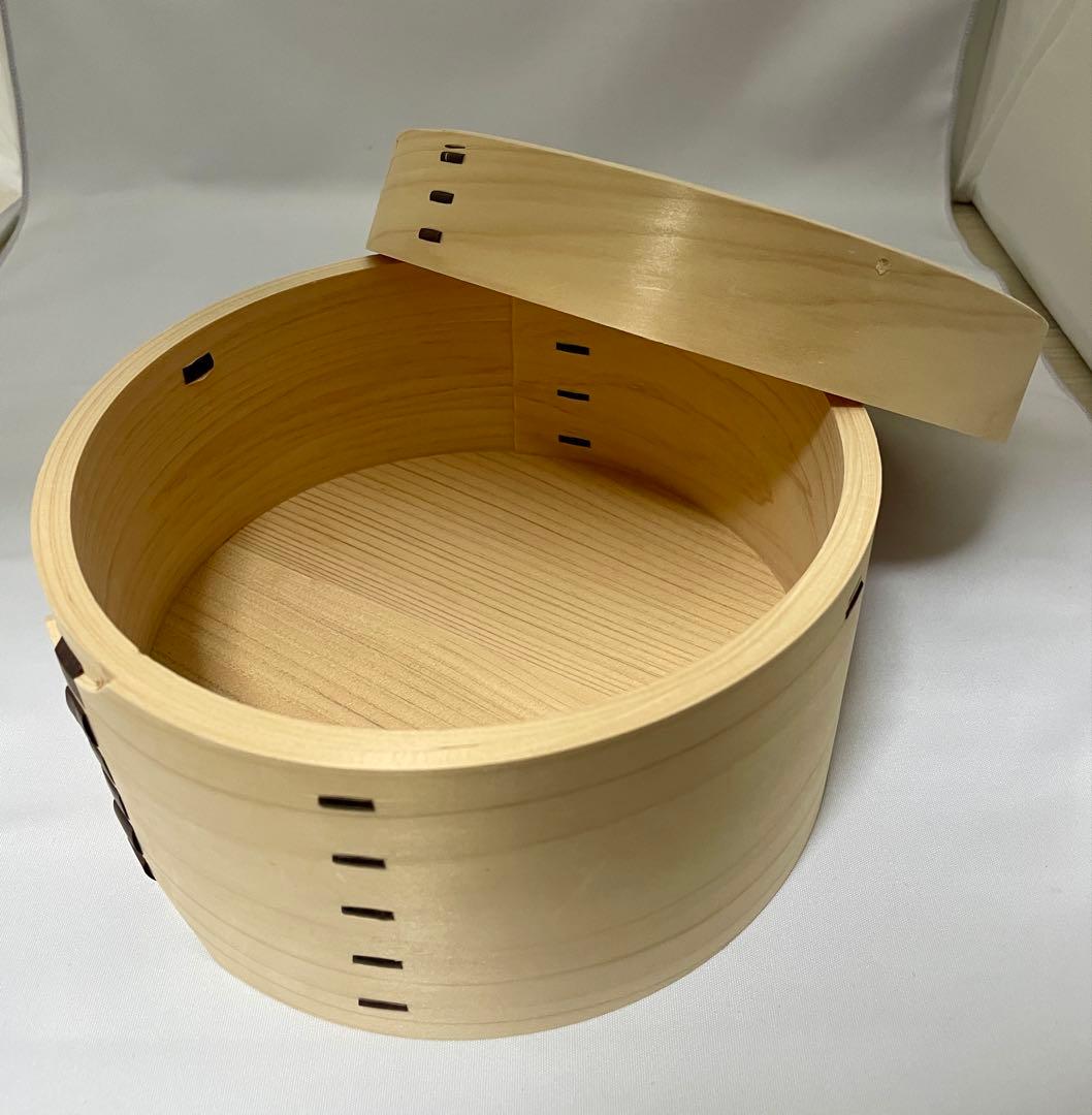 【レンジ対応】にちにち道具 曲げ輪のおひつ6寸(18cm)