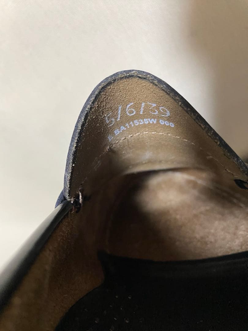 GH.BASS ジーエイチバス　ローファー BA11535w 24cm ブラック