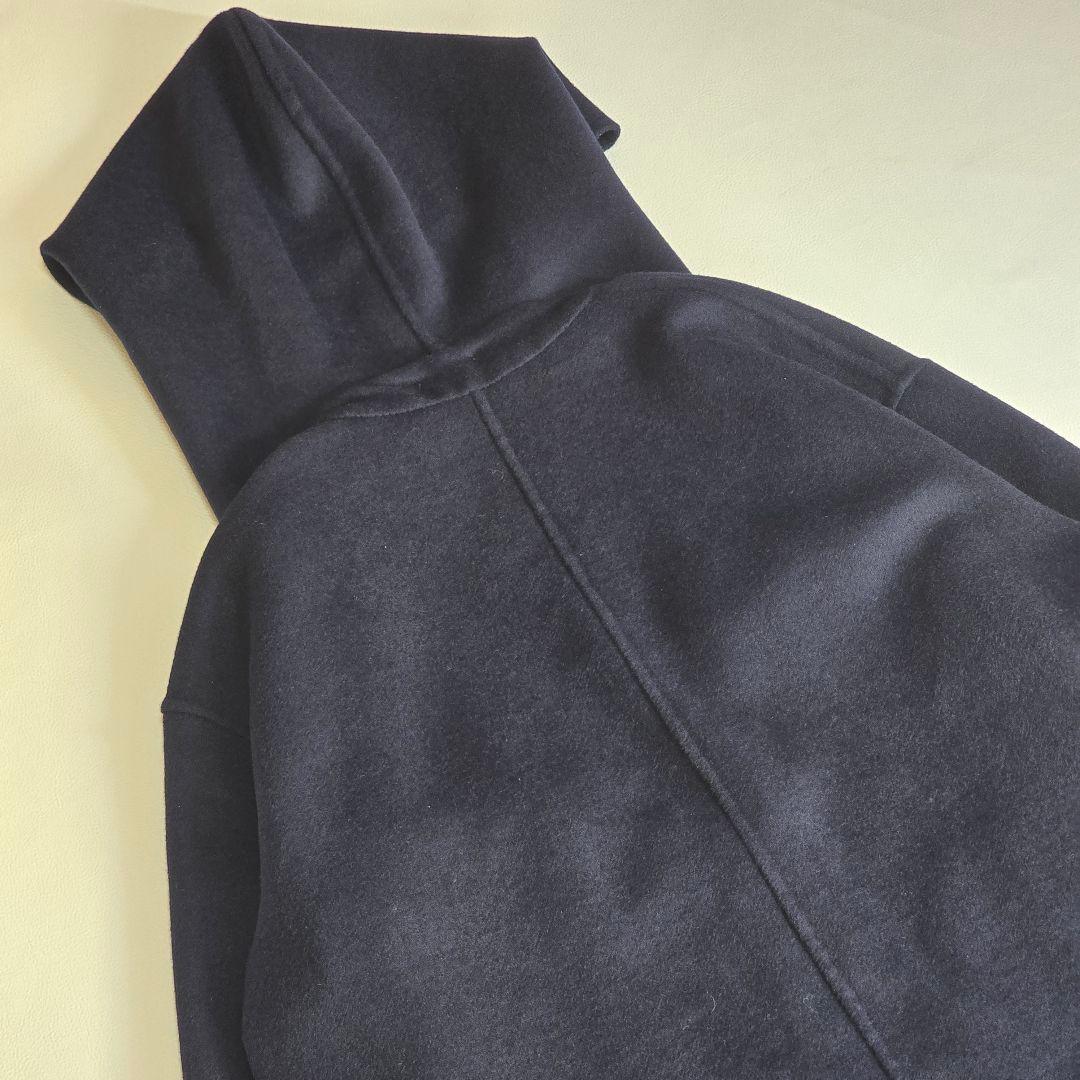 未使用　PLST　プラステウールブレンドリバーフーディーコート定価23.000円