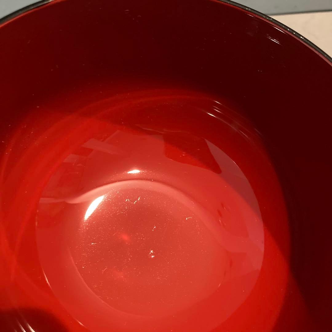 合鹿椀 梅型盆 箸 2客セット