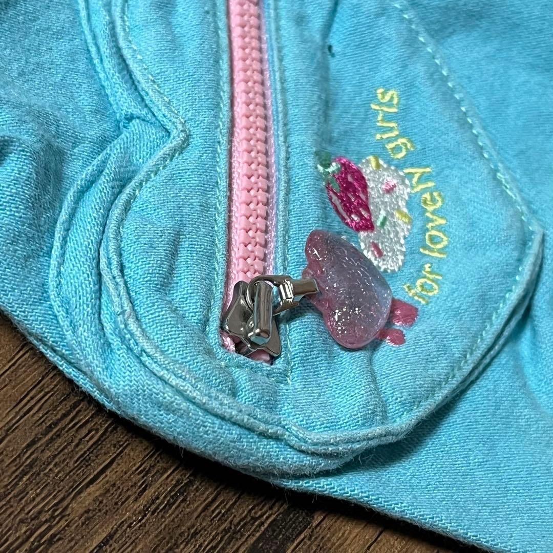 メゾピアノ　130（120.135） スカート、長T、ズボンセット　ベリーちゃん