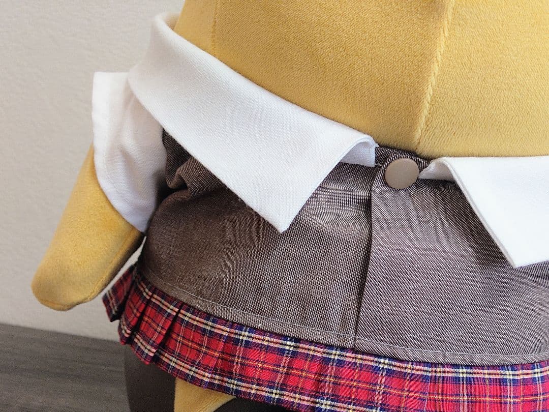 ★2着セット★ラボ服 らぼ服 ハンドメイド 制服(スカート有／グレー)