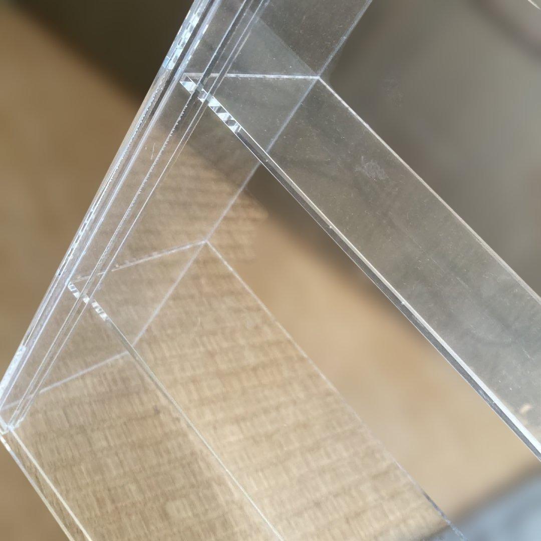 【新品】アクリルコレクションボックス 、スライド引き戸付き