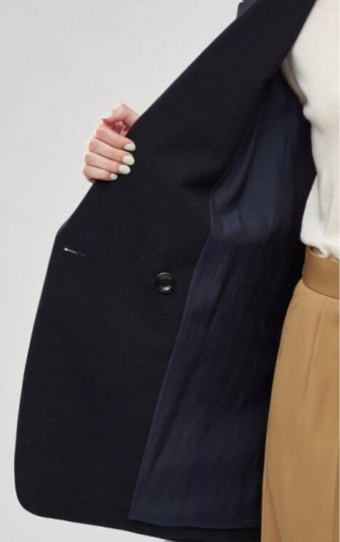 DES PRES ハードウールオックスフォード ダブルブレストジャケット 新品