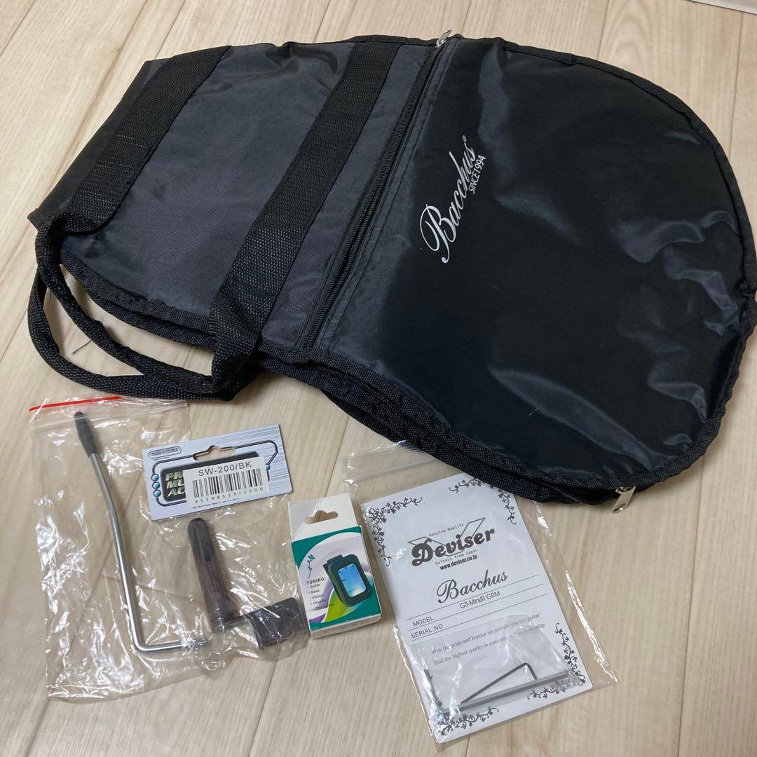 Bacchus GS-Mini GRM エレキギター　ミニギター