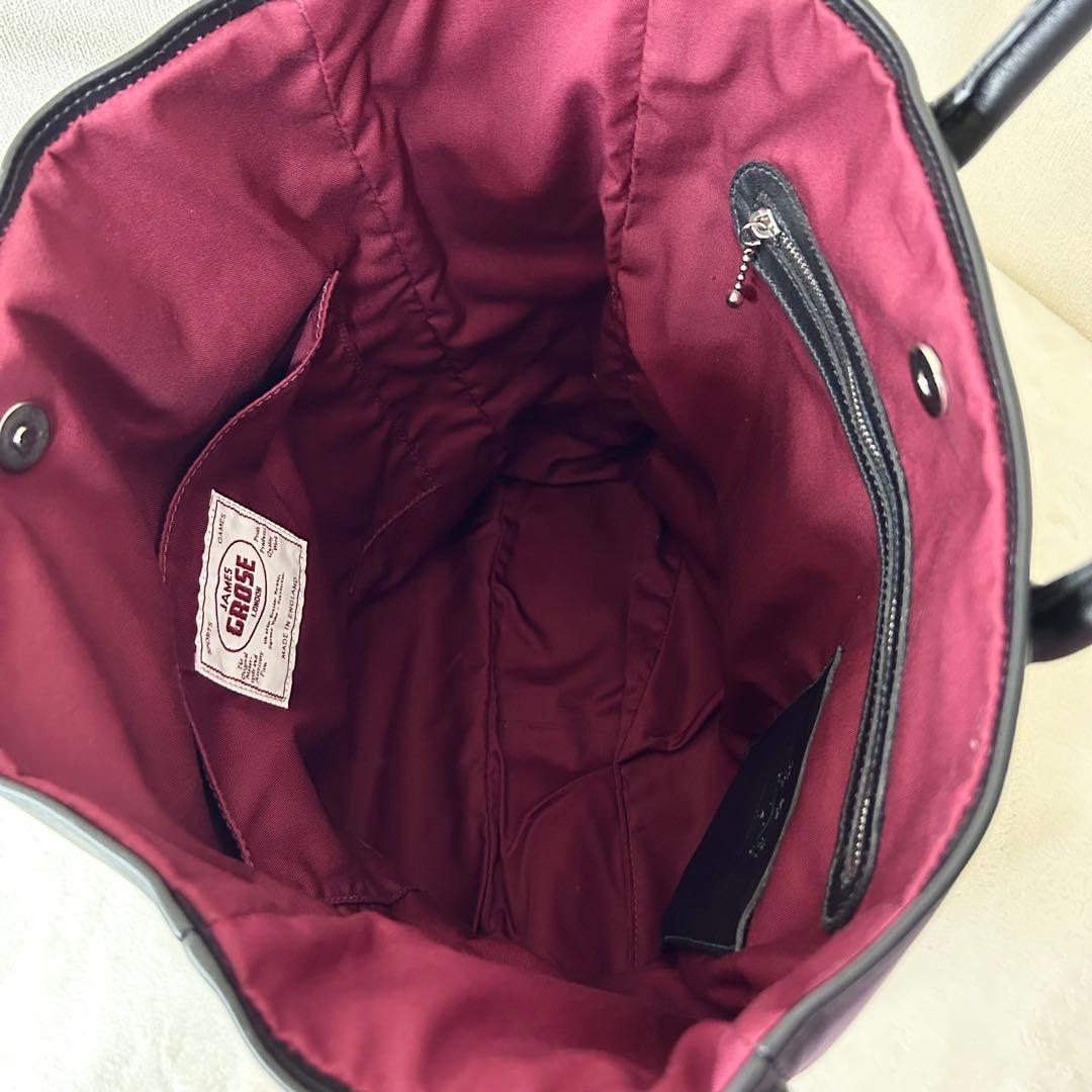 ✨激レア✨ジェームスグロース JAMES GROSE オールレザー ハンドバッグ