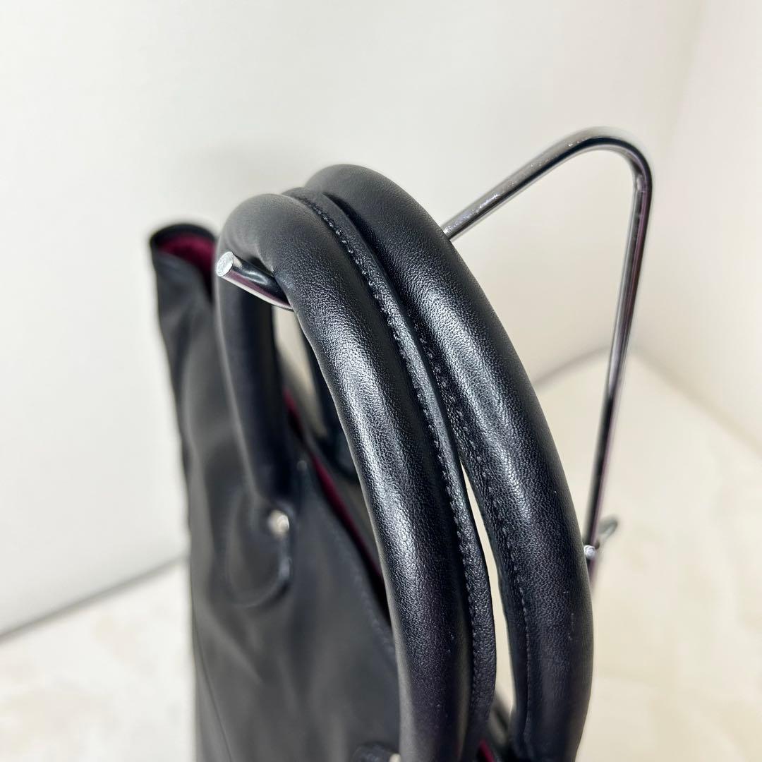 ✨激レア✨ジェームスグロース JAMES GROSE オールレザー ハンドバッグ