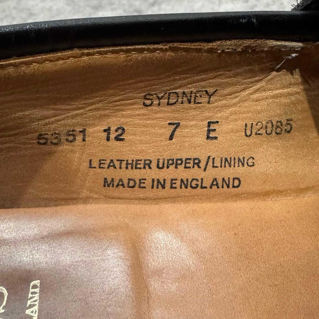 【人気モデル】Crokett&Jones 26 SIDNEY ローファー　レザー