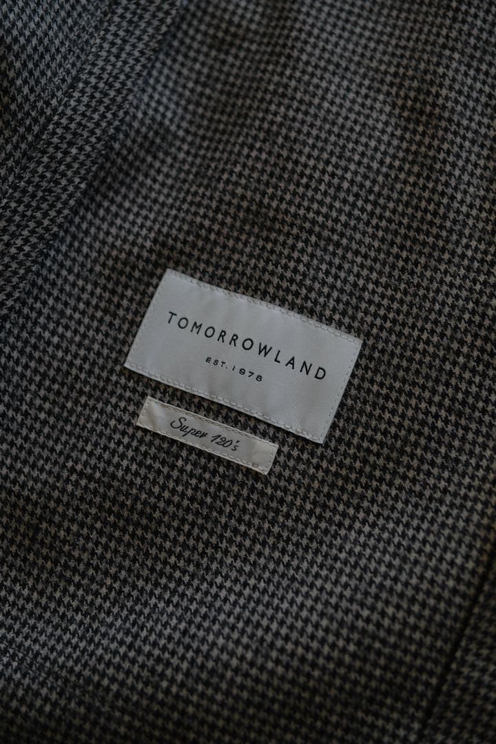 完売品 未使用品TOMORROWLAND ウールジャケット