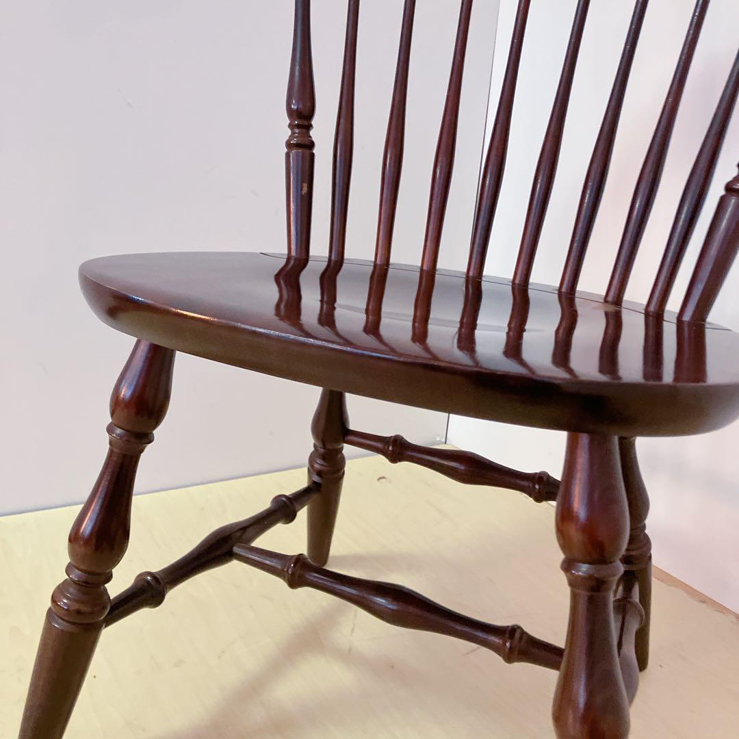 KASHIWA 柏木工　ウィンザーチェア　1脚　ダイニングチェア　木製チェア　①