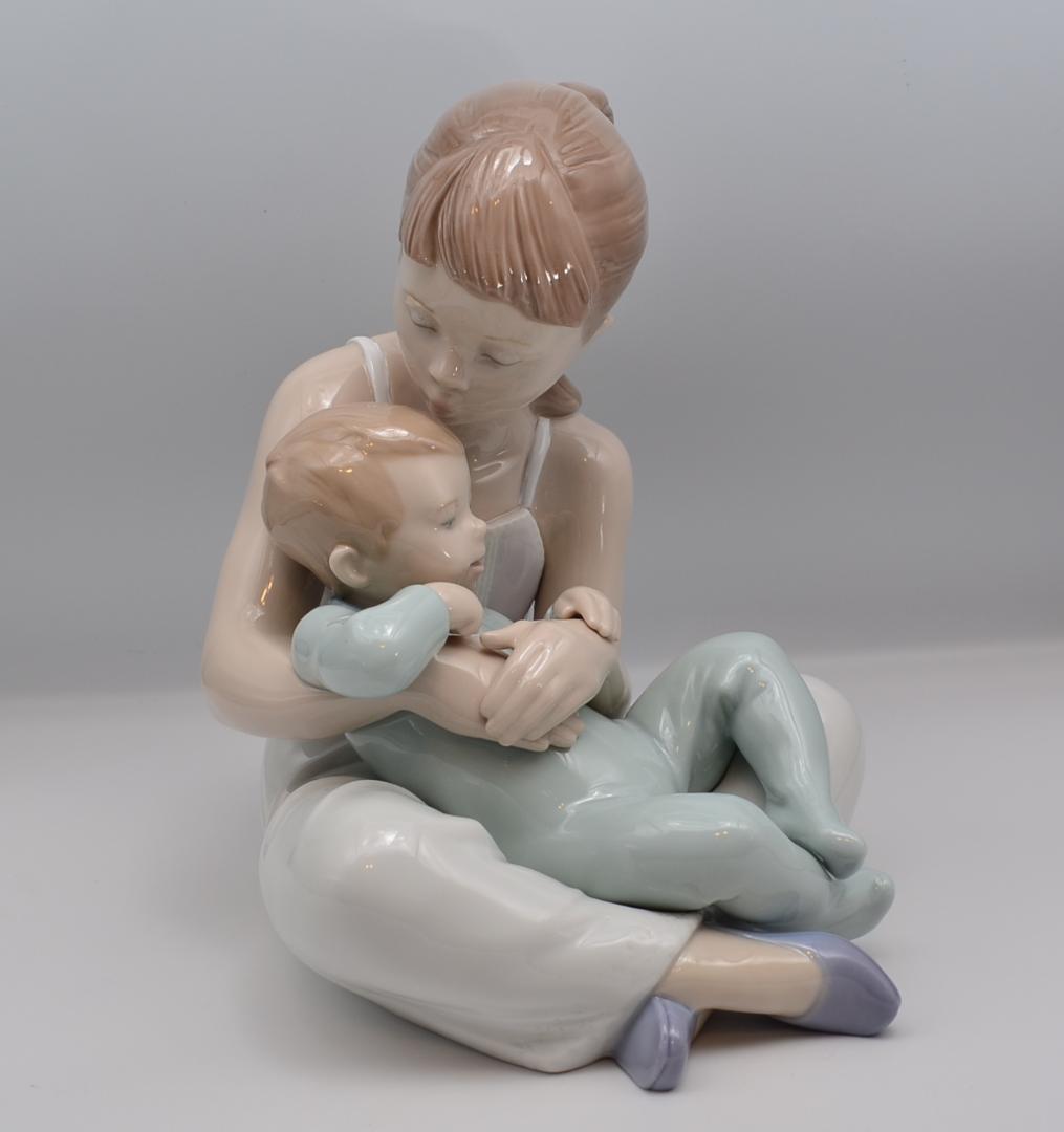 兄弟　Siblings　＃9236　★リヤドロ　スペイン　光沢仕上げ　箱付　美品