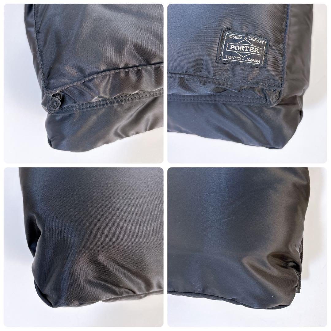 【極美品】 ポーター タンカー ビジネスバッグ ブラック A4収納可能