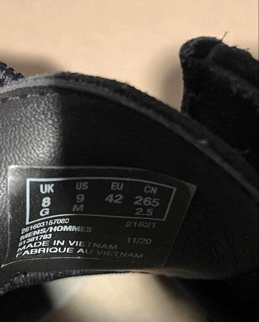 Clarks クラークス ワラビー GORE-TEX ゴアテックス ブラック