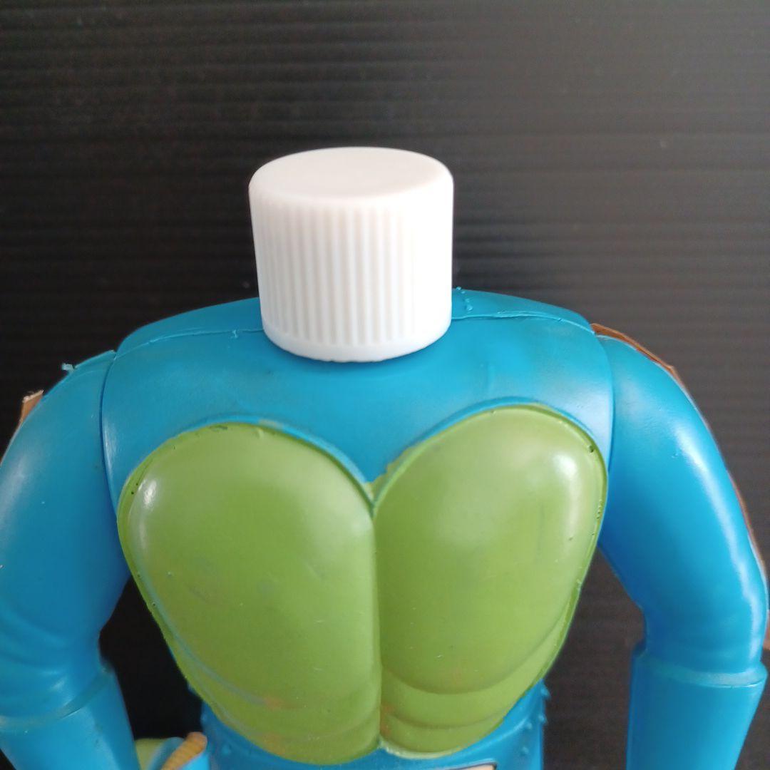 当時物サンスター製「おもちゃシャンプー仮面ライダー」希少ソフビ容器フィギア