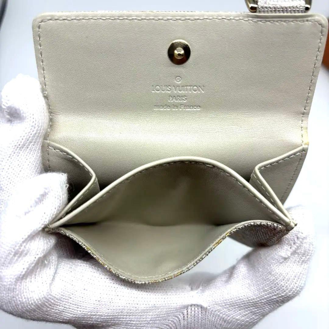 LOUIS VUITTON ポルト・モネ　モノグラム・シャイン　ケース