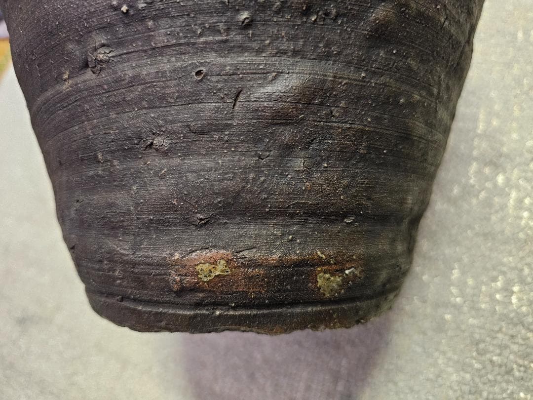 サ*ー様 元和三年(1617年)古備前 室町後期から桃山 三耳壺 耳の欠損なし