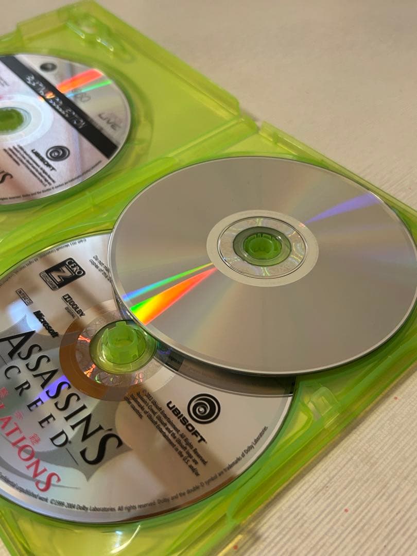 アサシンクリード　エツィオサーガ　UBISOFT CERO Ｚ　xbox360