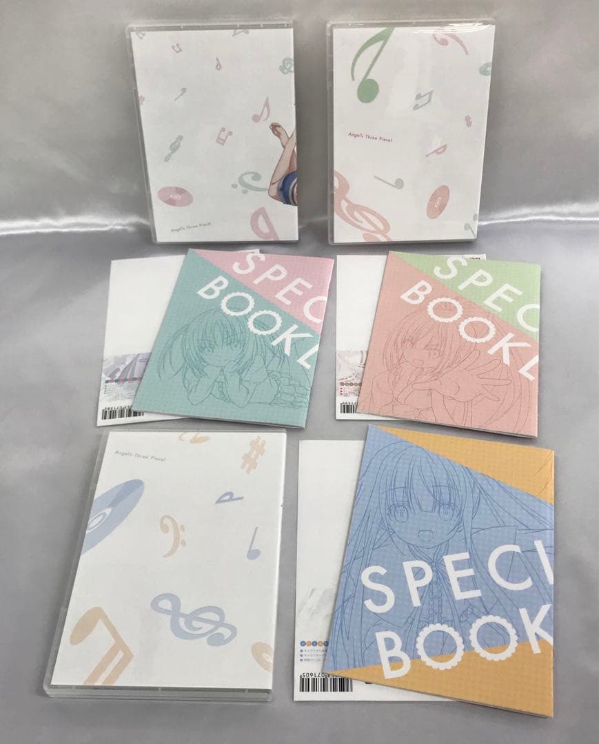 天使の3P! 初回生産限定版 6巻セット　とらのあな全巻収納BOX付き　DVD