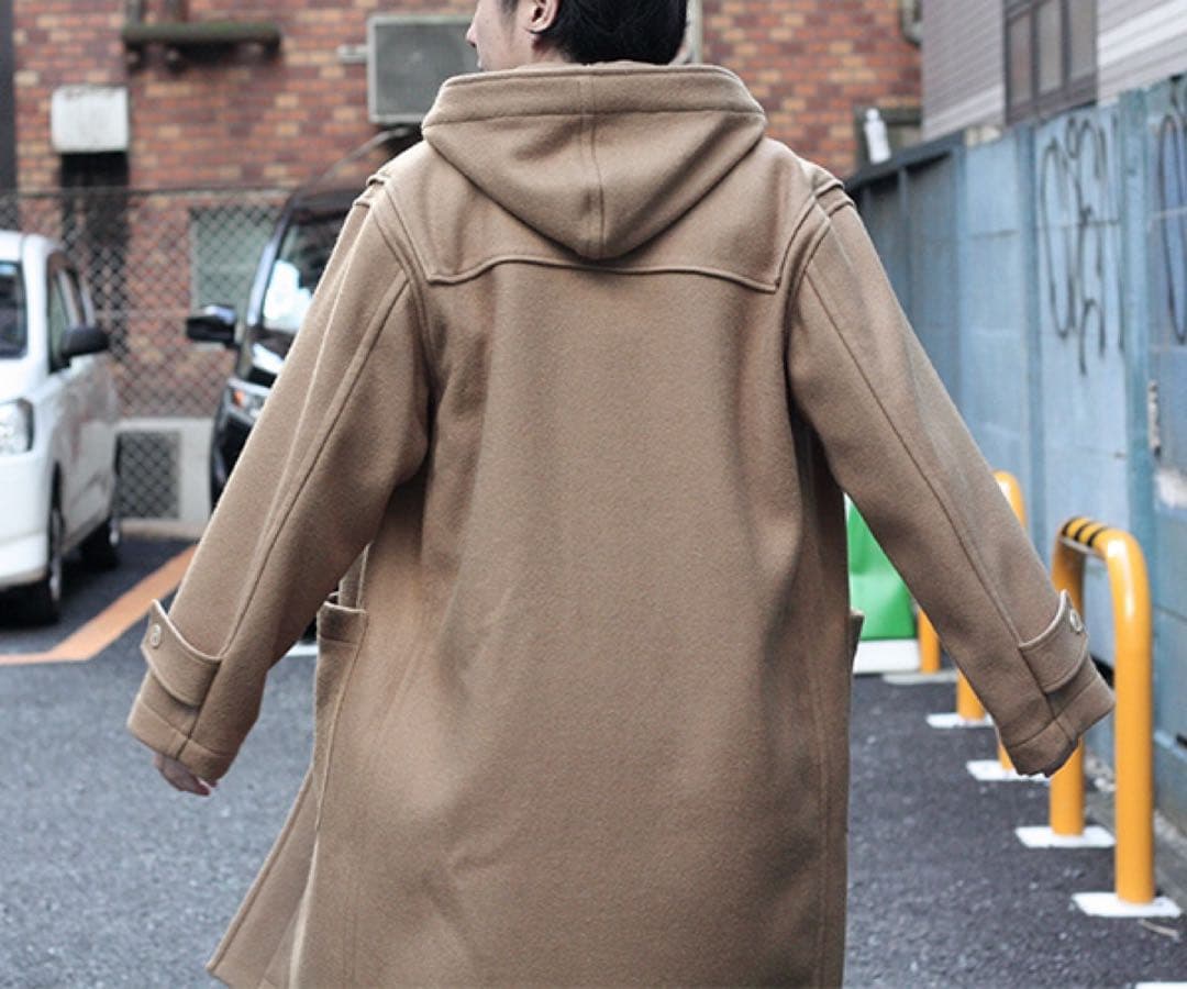 ジャケット・アウター AURALEE WOOL SILK MELTON DUFFLE COAT
