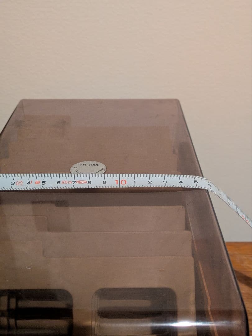 希少鍵付き/フロッピーディスクケース TH-100L/5インチストレージボックス