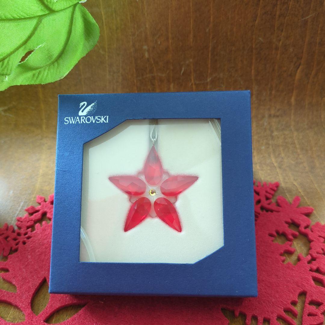 Swarovski スワロスキー　ポインセチアオーナメンㇳ