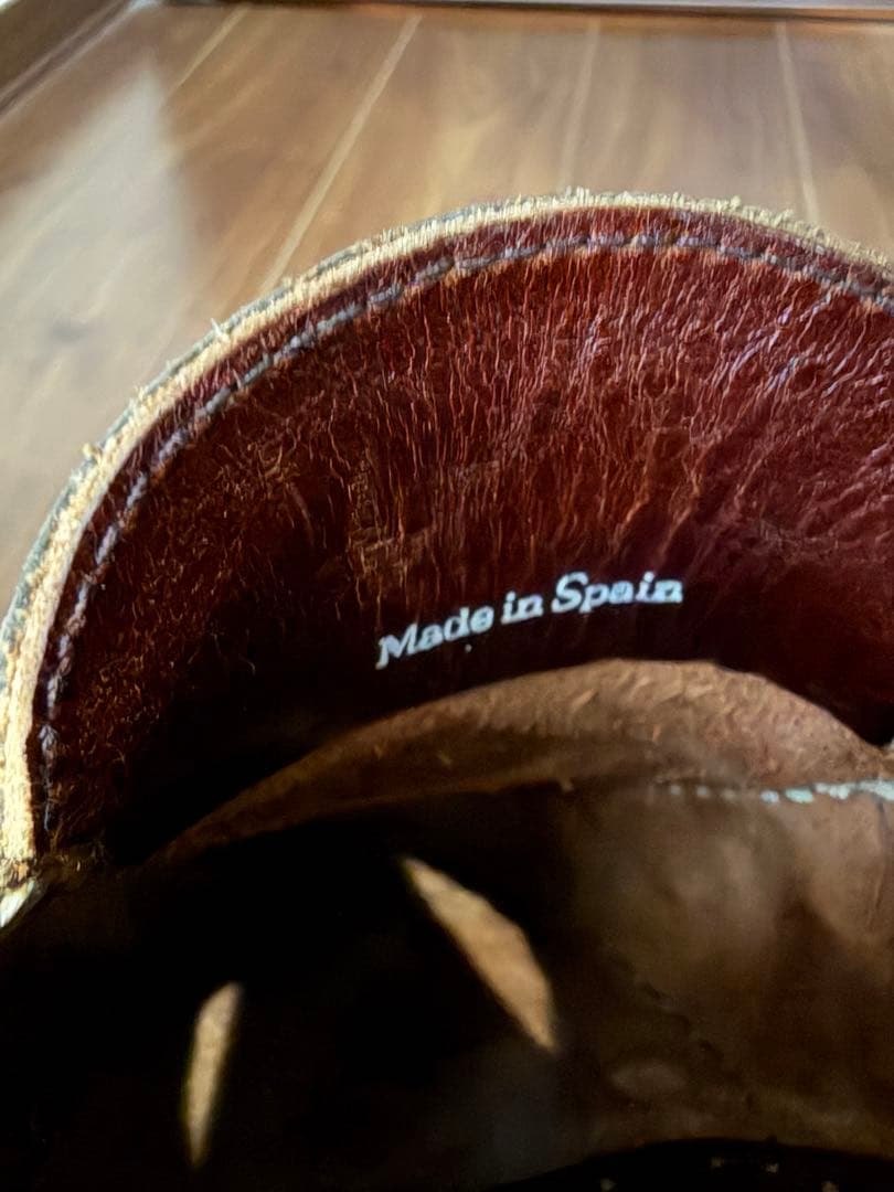 パラブーツ　ローファー　デッキシューズ　　レザー　ブラウン