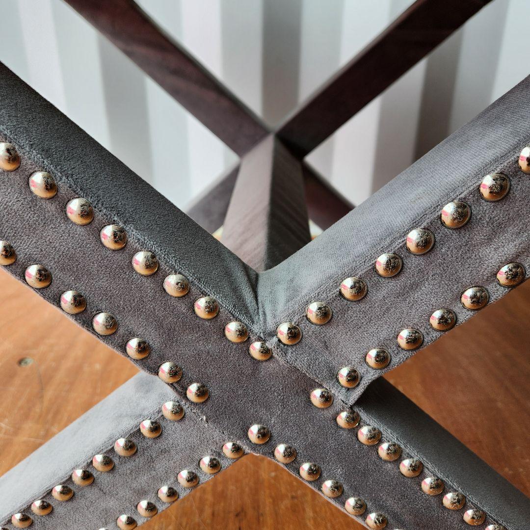 希少　Safavieh Palmer Ottoman　オットマン　グレー