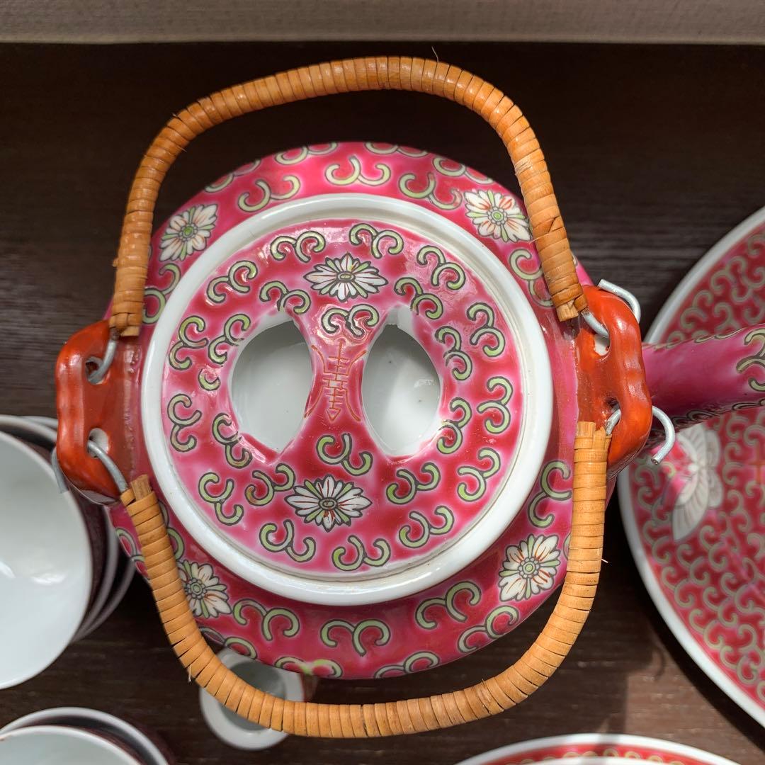 おまけ醤油差し追加【直接取引限定】景徳鎮② 22セット　茶器　食器　中華料理