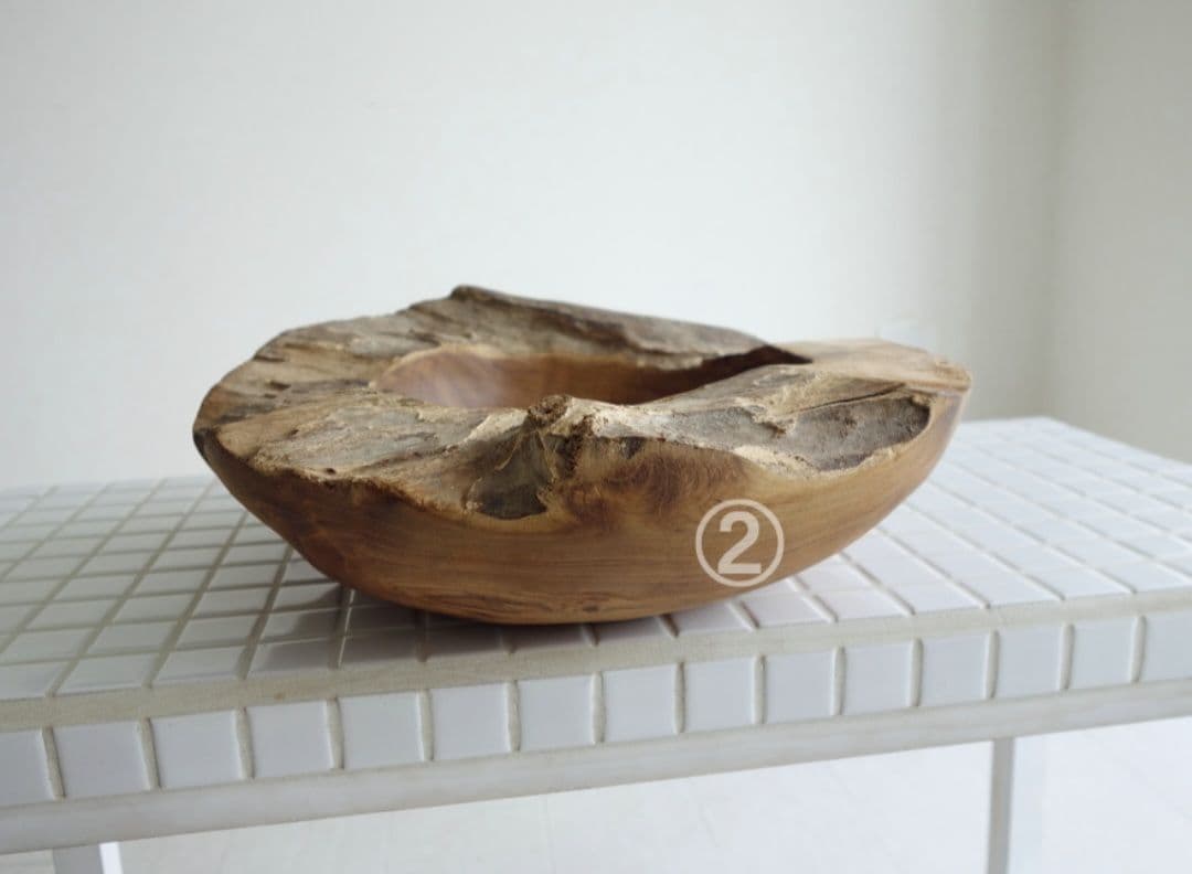 ウッドトレイ&オルネドフォイユの木彫りのパタボード