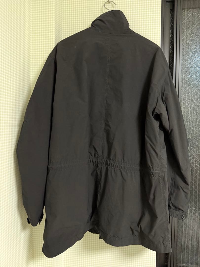 ATON AIR WEATHER SHORT MODS COAT サイズ4 黒