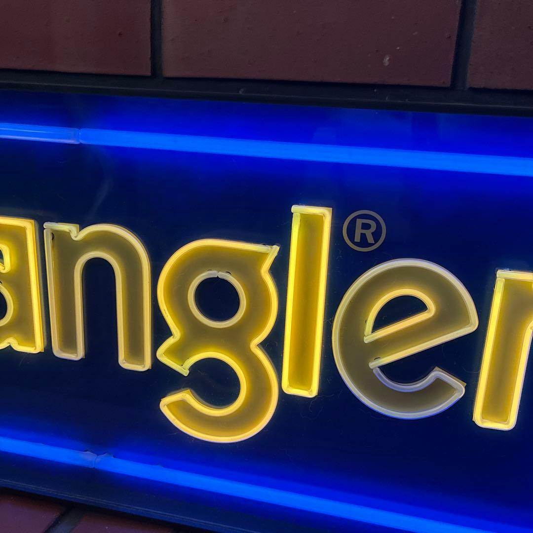 Wrangler ラングラー　 ネオンサイン　NEON 看板　非売品　ネオン管
