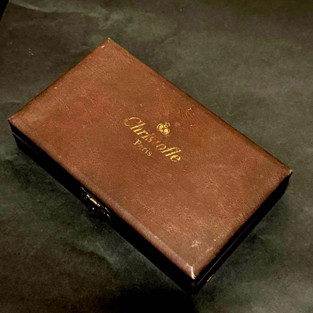 Christofle クリストフル パール スプーン 2点 BOX付ヴィンテージ