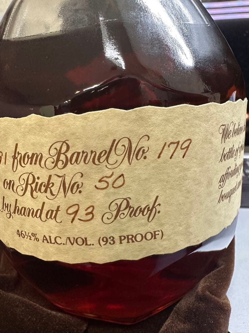 ジ*ル様 Blanton's Single Barrel Bourbon 199