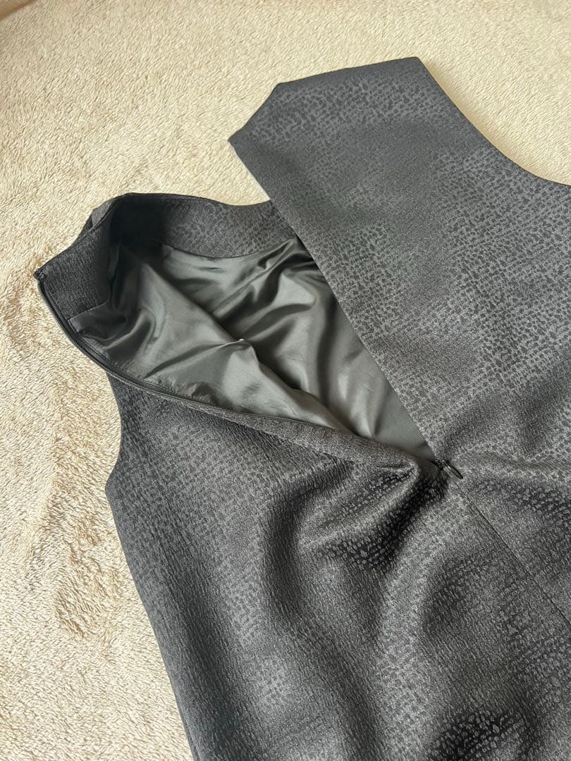 極美品 Rirandture リランドチュール ビジューミニワンピース 黒 M