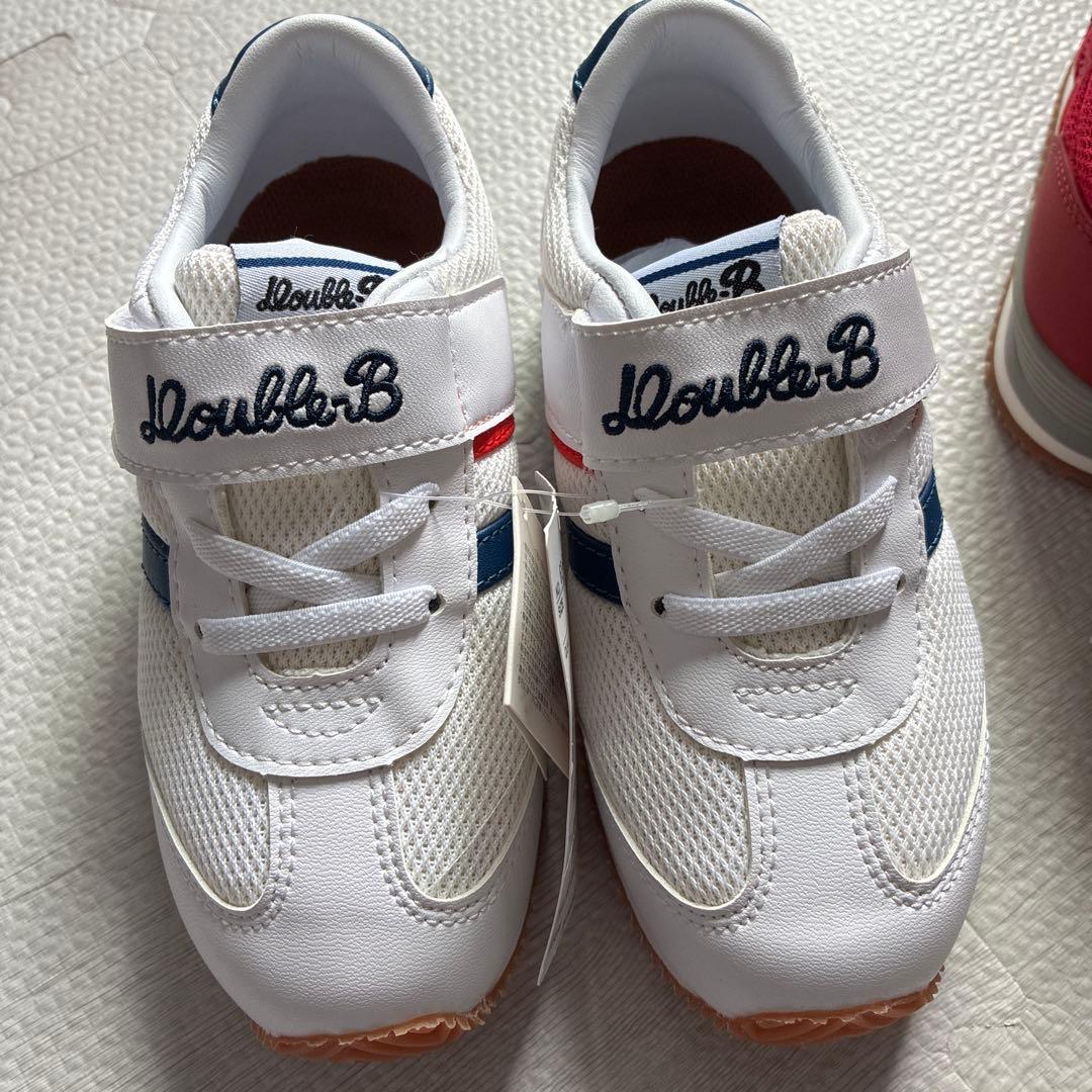 新品　miki house スニーカー 18CM 2足セット