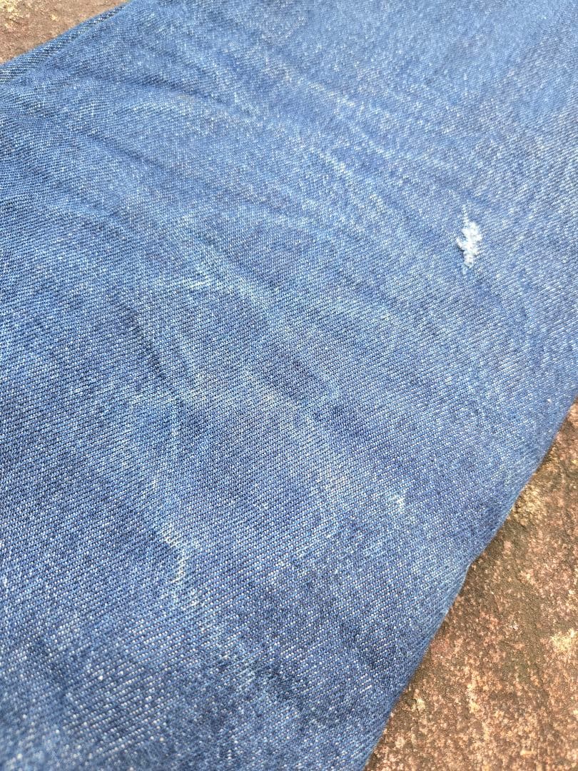 完成された縦落ち 希少W34 内股シングル Levi's 501